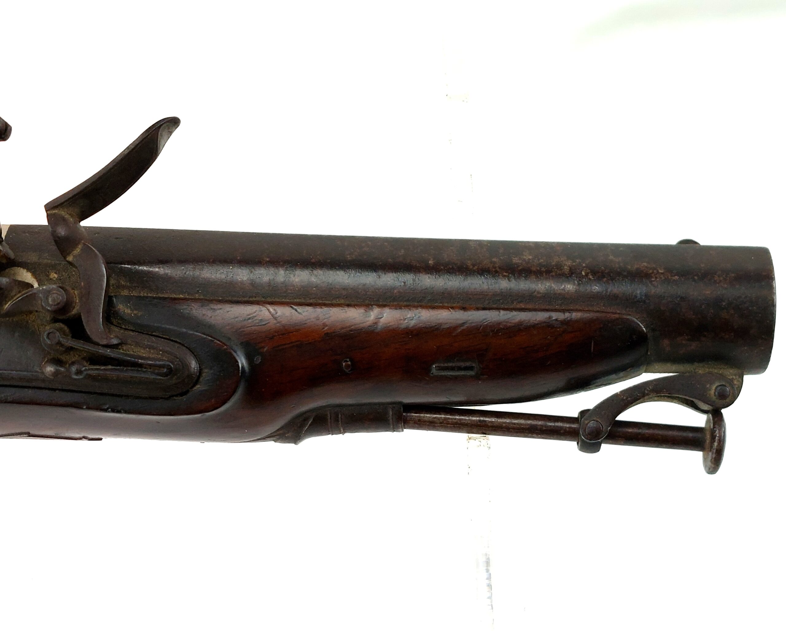 British, circa 1800, 11 Bore Flintlock Manstopper Pistol, by Smith London. Obsolete Calibre - Image 4