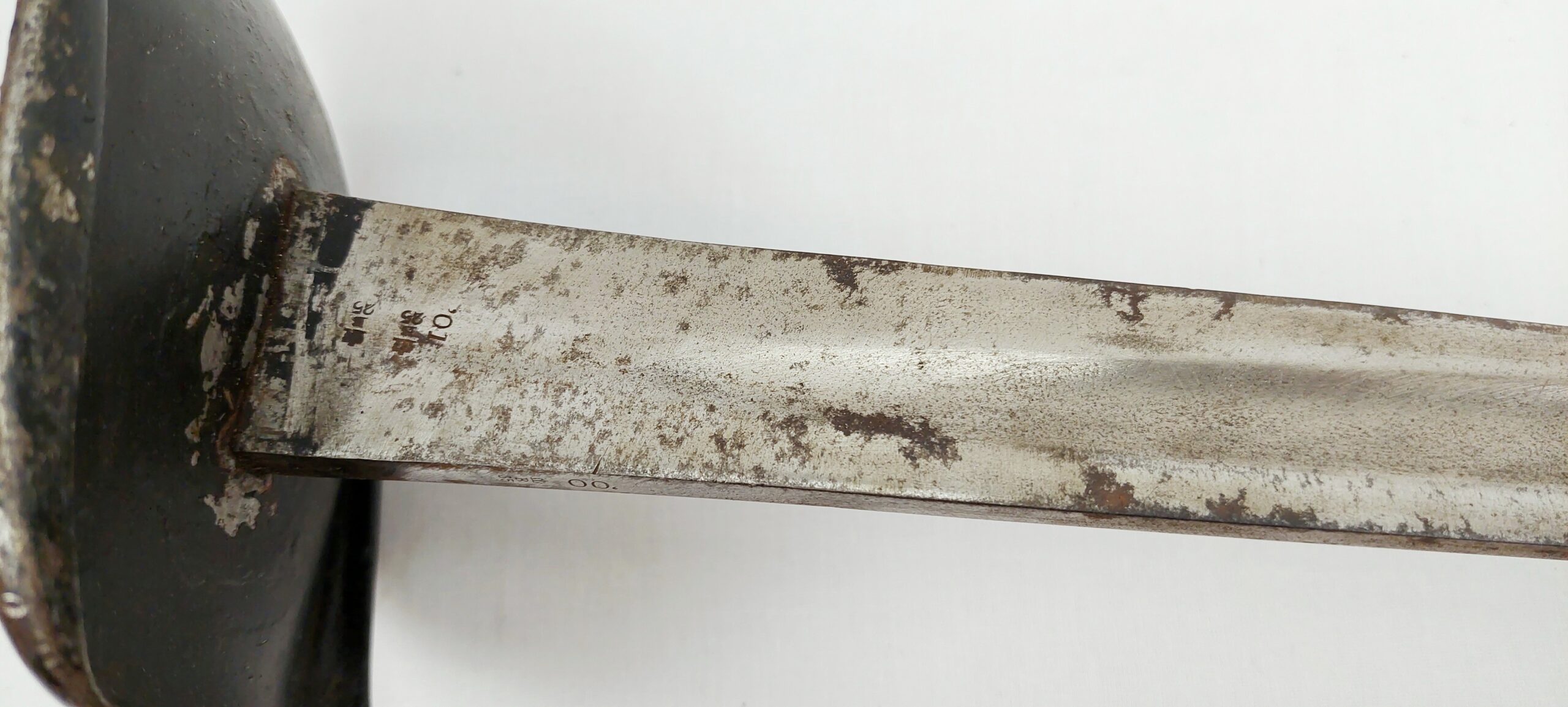 1900 Pattern British Royal Navy Cutlass By Mole With Scabbard And Frog - Image 19