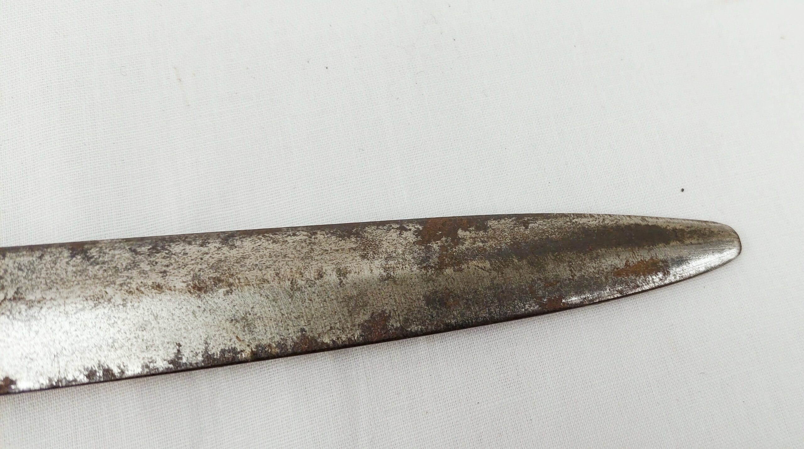 1900 Pattern British Royal Navy Cutlass By Mole With Scabbard And Frog - Image 11