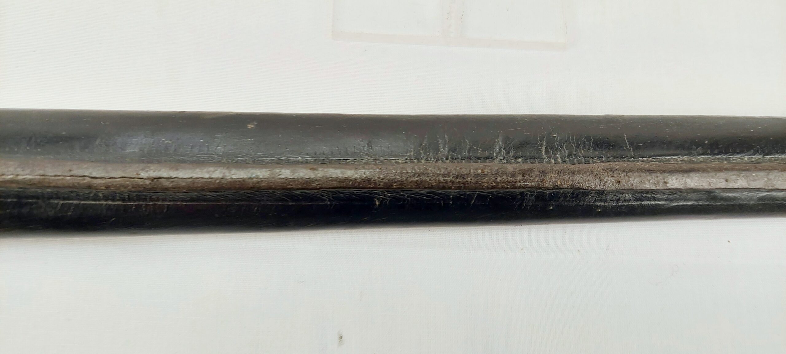 1900 Pattern British Royal Navy Cutlass By Mole With Scabbard And Frog - Image 4