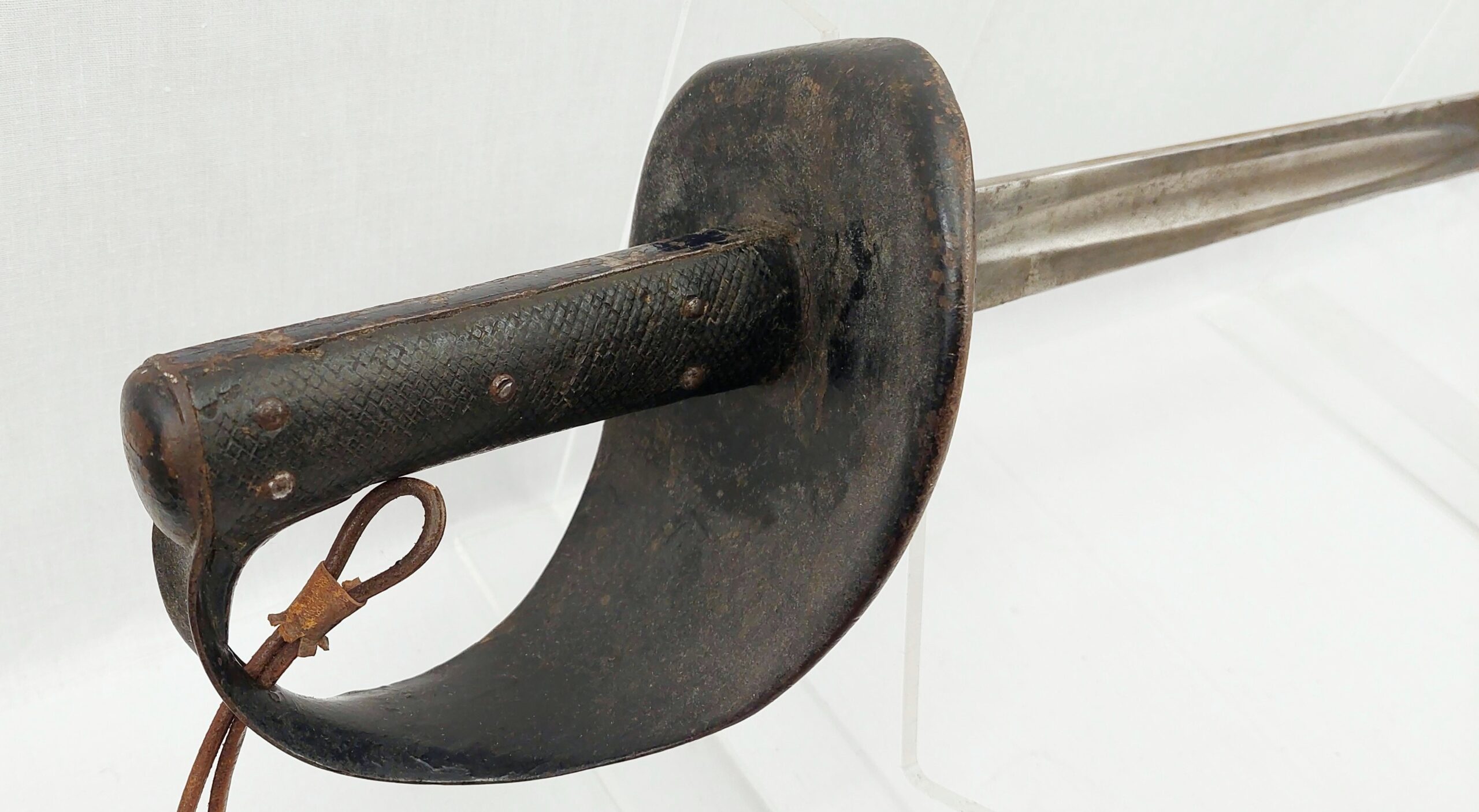 1900 Pattern British Royal Navy Cutlass By Mole With Scabbard And Frog - Image 12