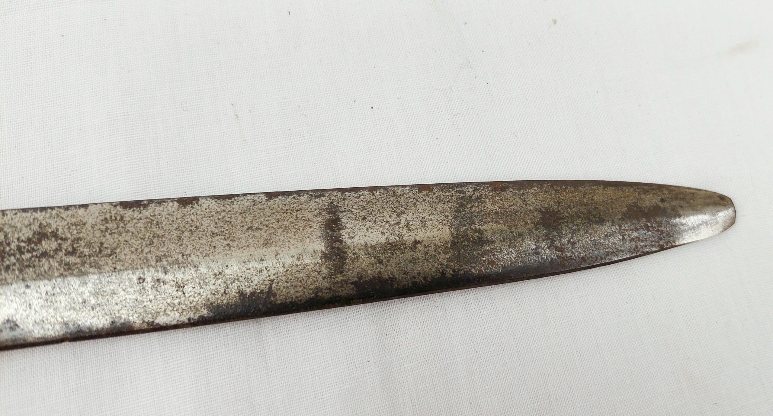 1900 Pattern British Royal Navy Cutlass By Mole With Scabbard And Frog - Image 16