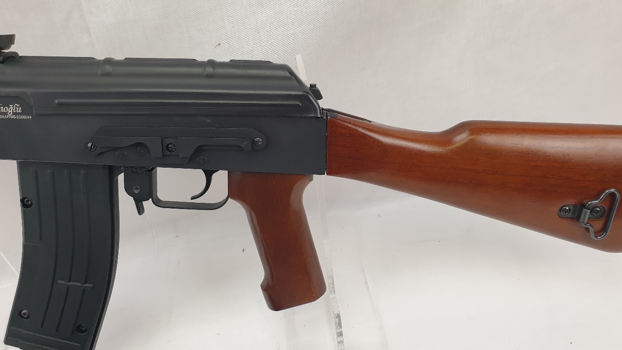 A NATO Calibre Style AK-47 Assault Rifle with Full Stock - Image 9