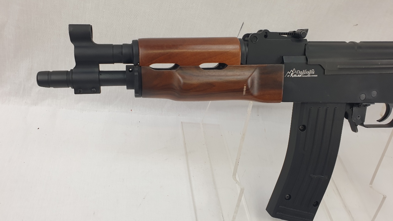 A NATO Calibre Style Short AK-47 Assault Rifle with Foldable Stock - Image 7