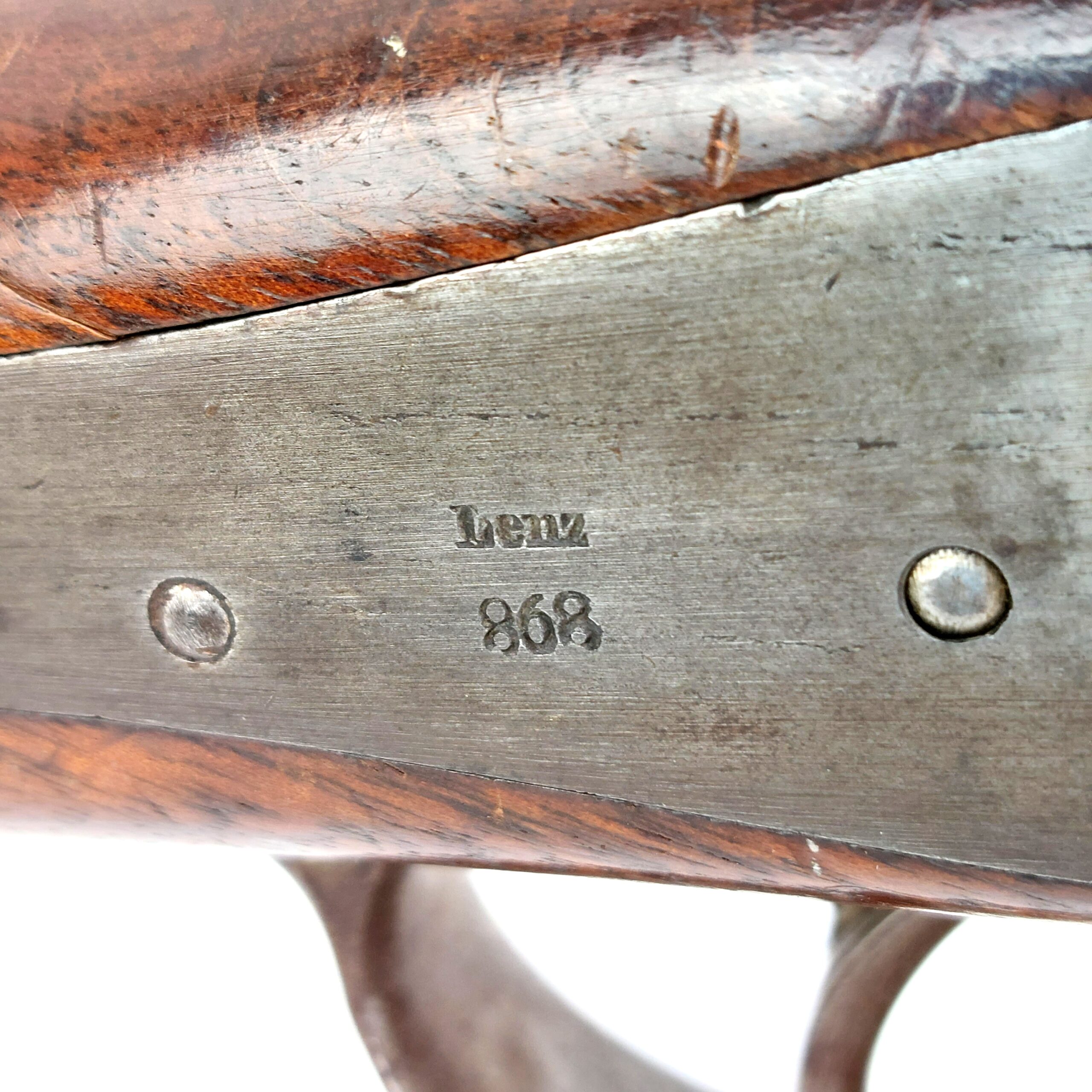 Austrian, Werndl Model 1867, Pivot Breech Single Shot Service Rifle, Signed Lenz, dated 1868, Obsolete Calibre - Image 25