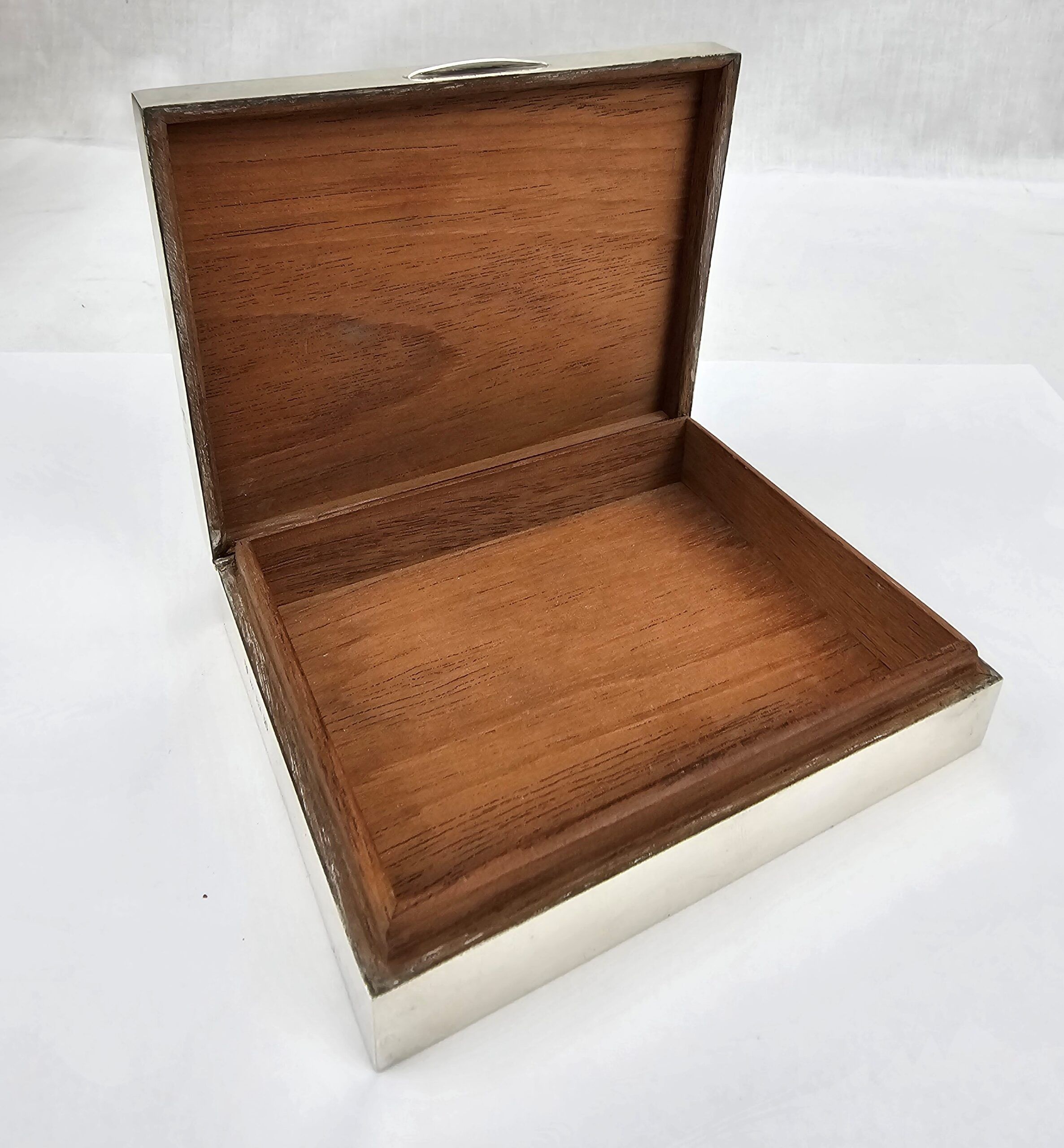 Birmingham 1978 Sterling Silver Cigarette Case - Image 4
