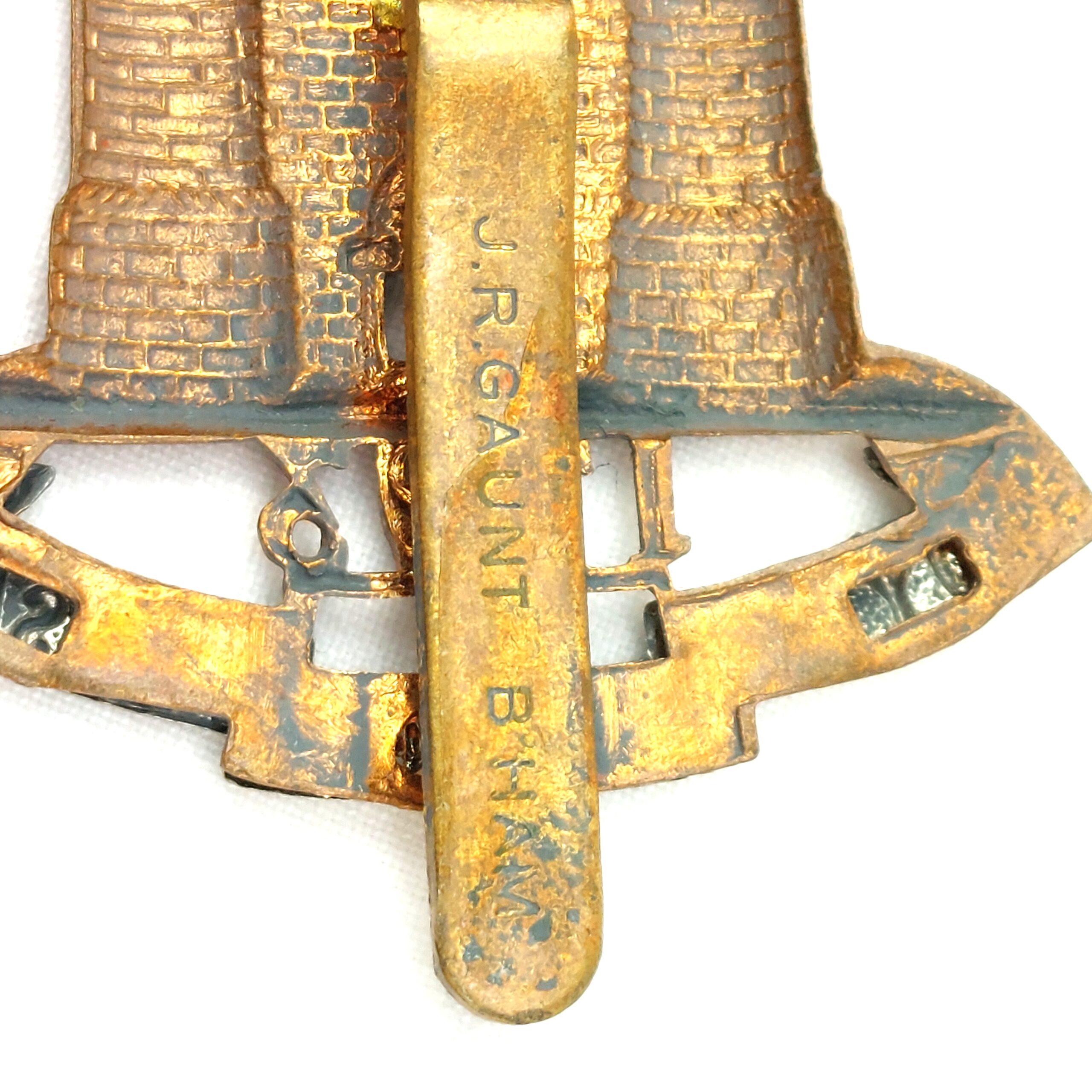 British, 1793 Loyal Suffolk Hussars, (Yeomanry Regiment) Cap Badge, By J.R. Gaunt Birmingham - Image 3