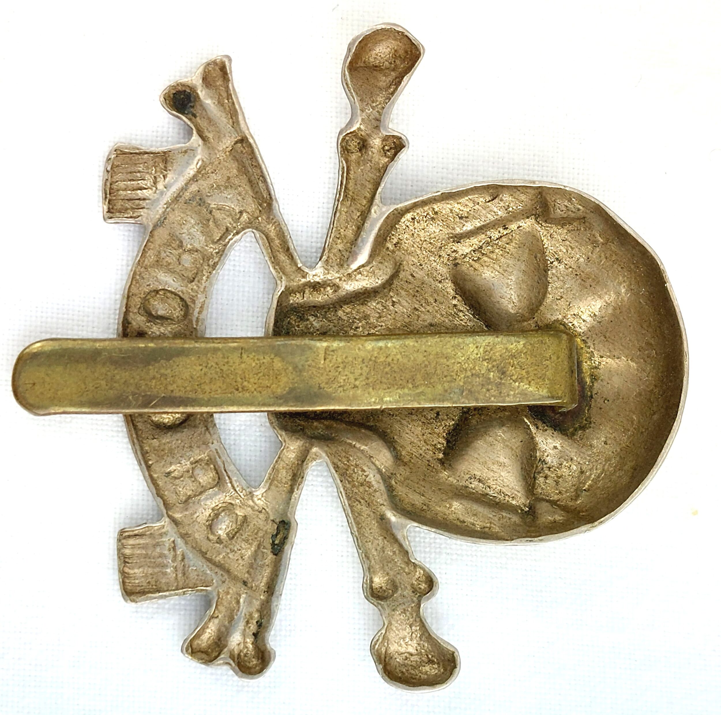 British, 17th Lancers, Cap Badge - Image 2