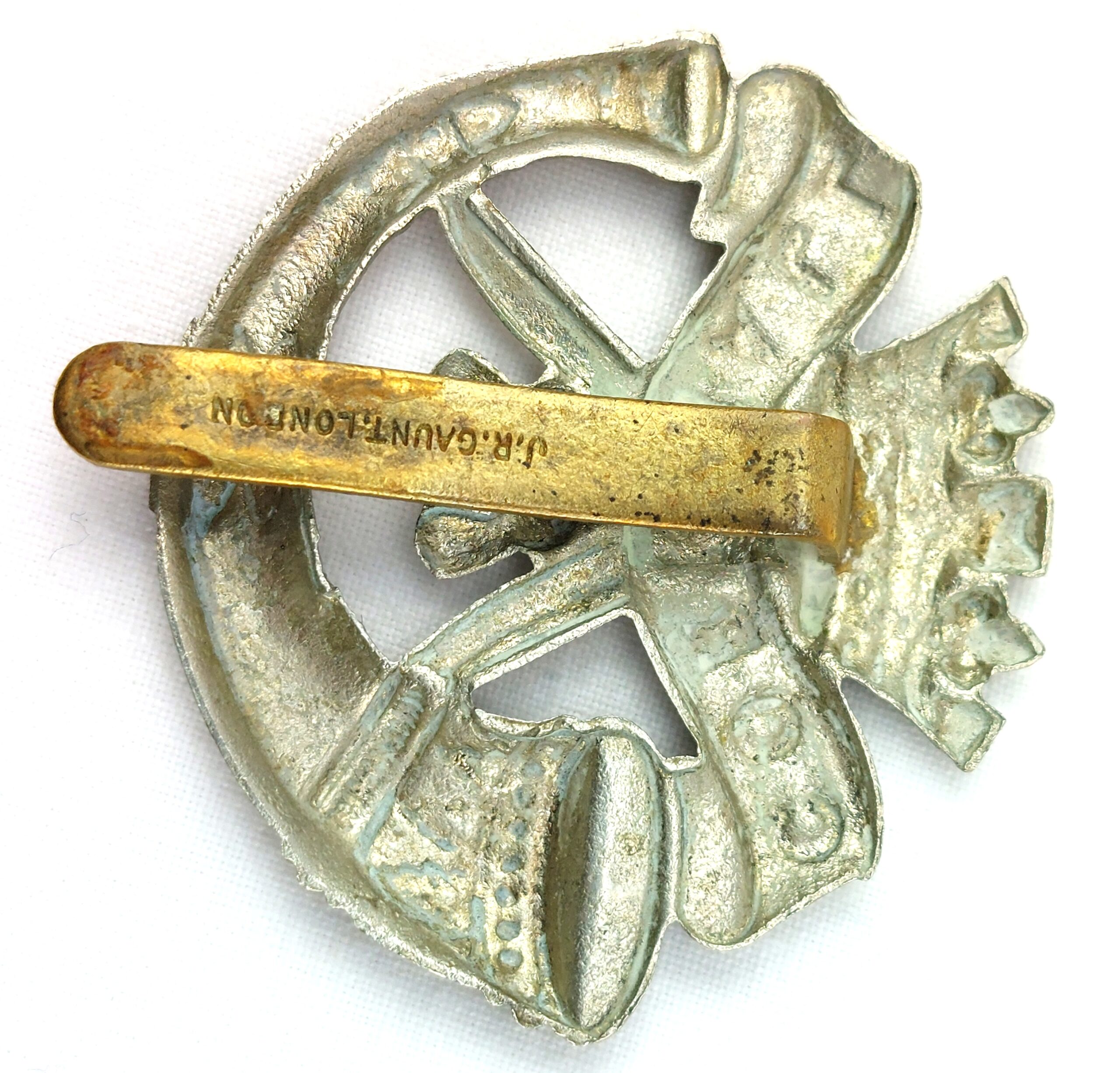 British, Duke of Cornwall Light Infantry, Cap Badge, by J.R. Gaunt, London - Image 2