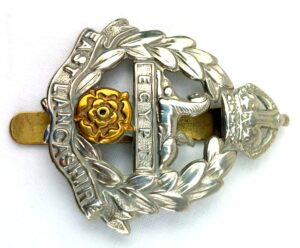 British, East Lancashire Regiment, Officers' Cap Badge
