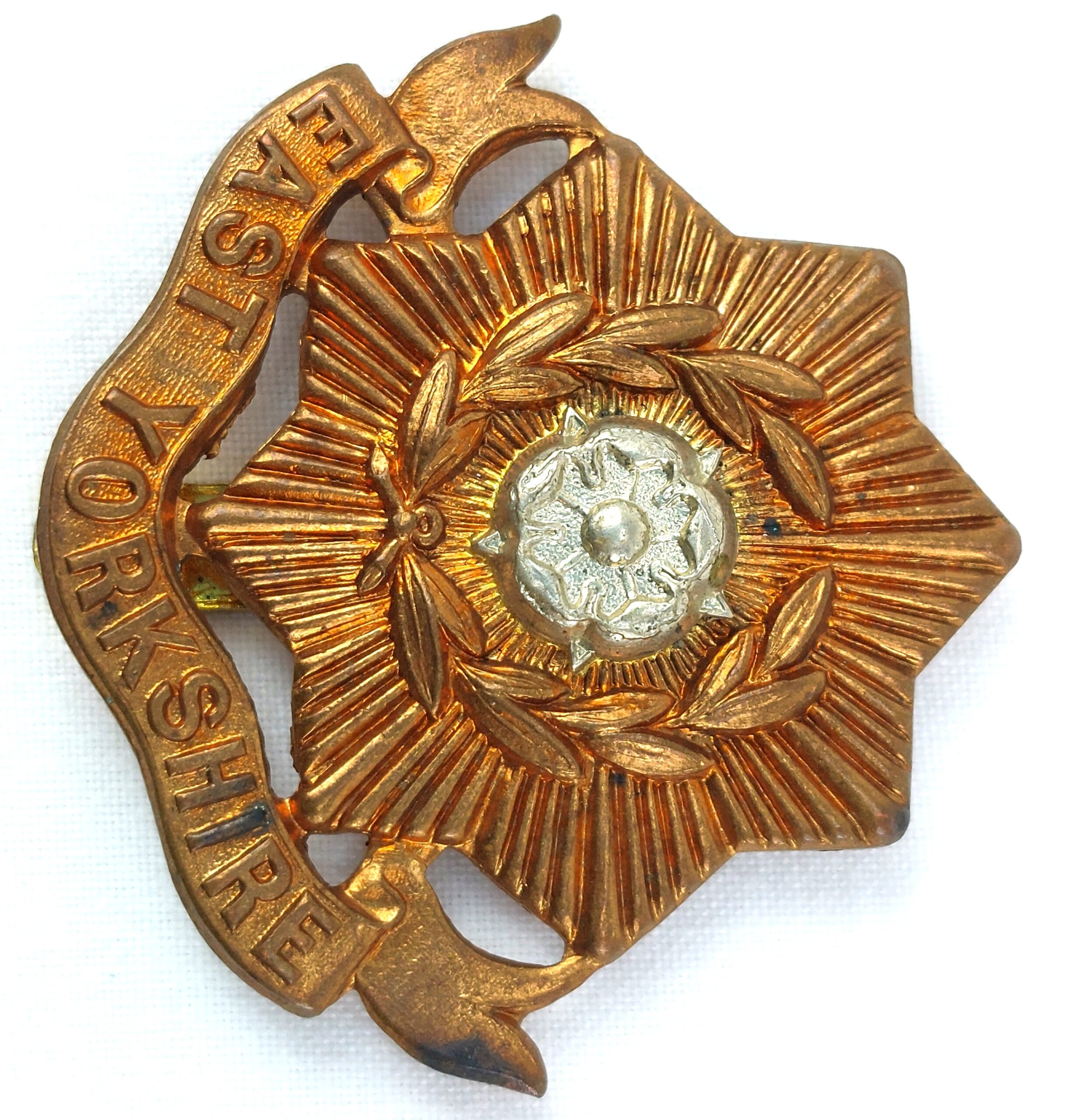 *British, East Yorkshire Regiment, Cap Badge