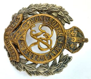 British, King's Royal Engineers, Cap Badge