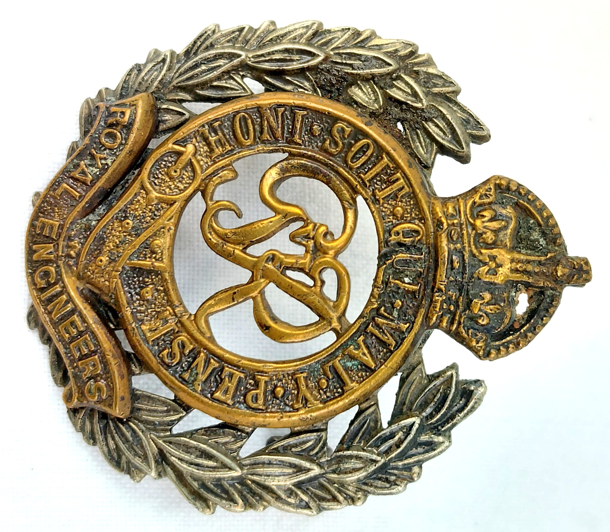 British, King's Royal Engineers, Cap Badge