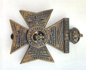 British, Kings Royal Rifle Corps, Cap Badge