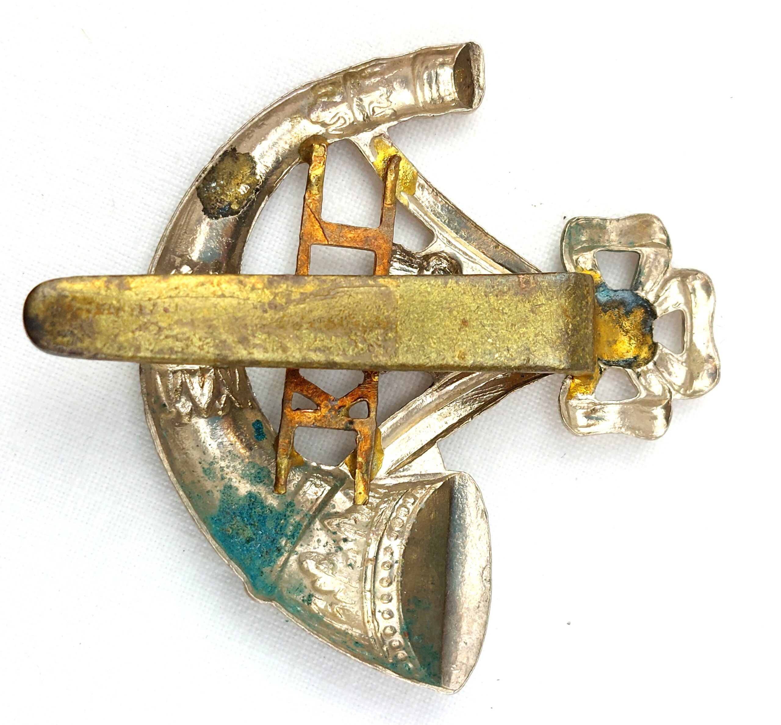 British, King's Shropshire Light Infantry, Cap Badge - Image 2