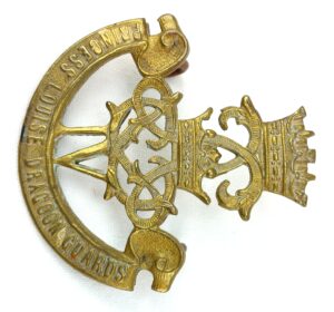 British, Princess Louise Dragoon Guards, Cap Badge