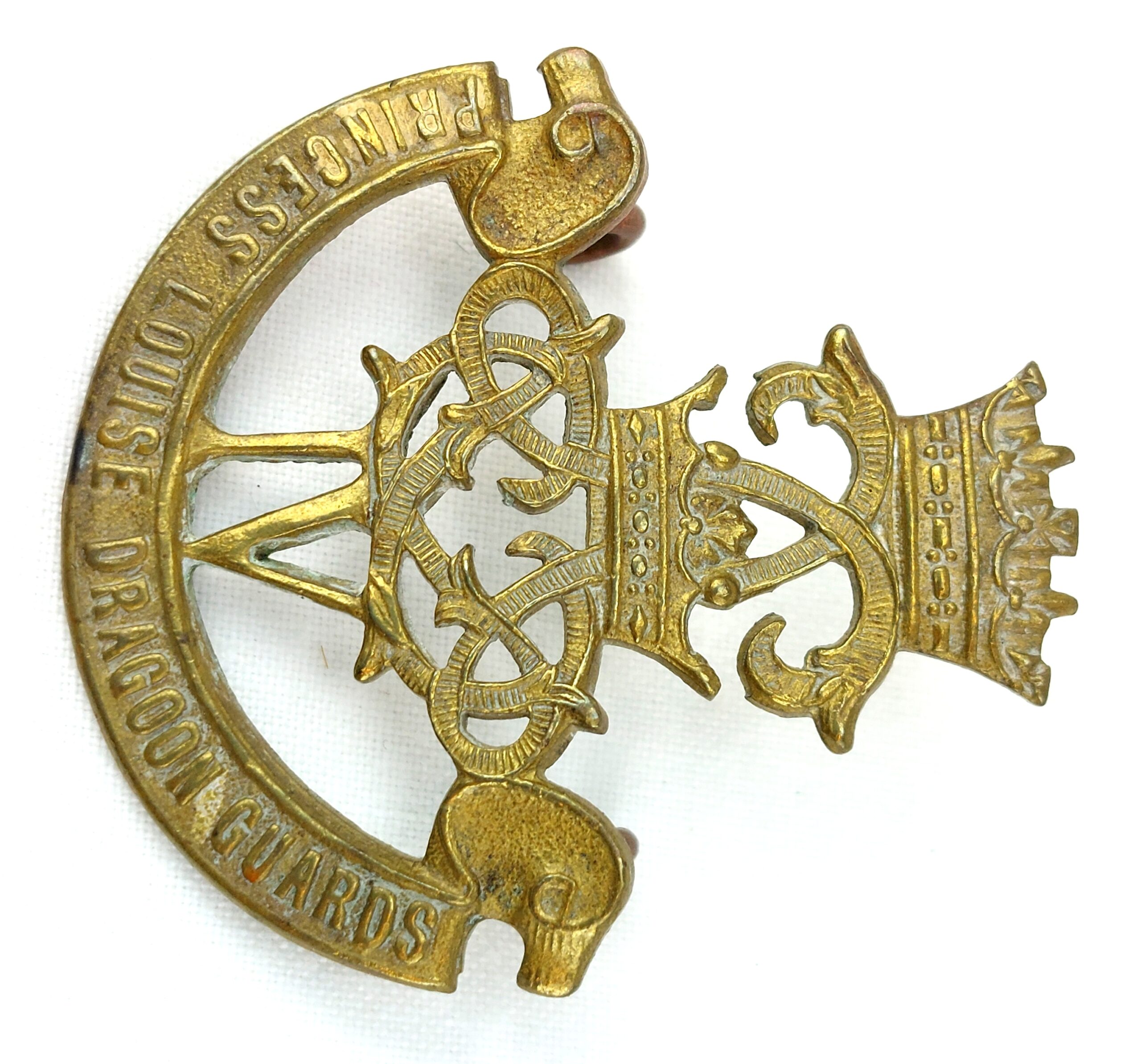 British, Princess Louise Dragoon Guards, Cap Badge