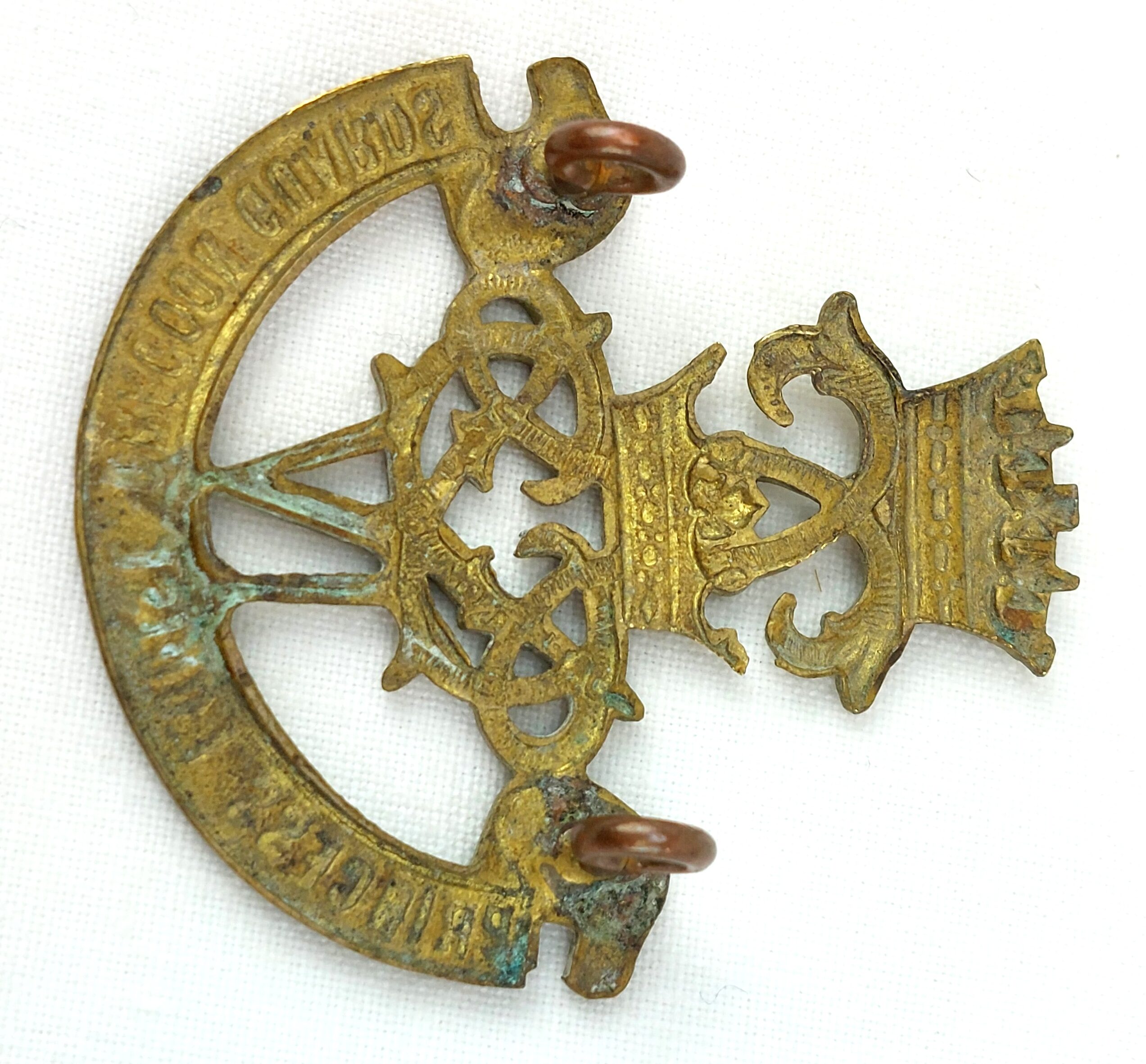 British, Princess Louise Dragoon Guards, Cap Badge - Image 2