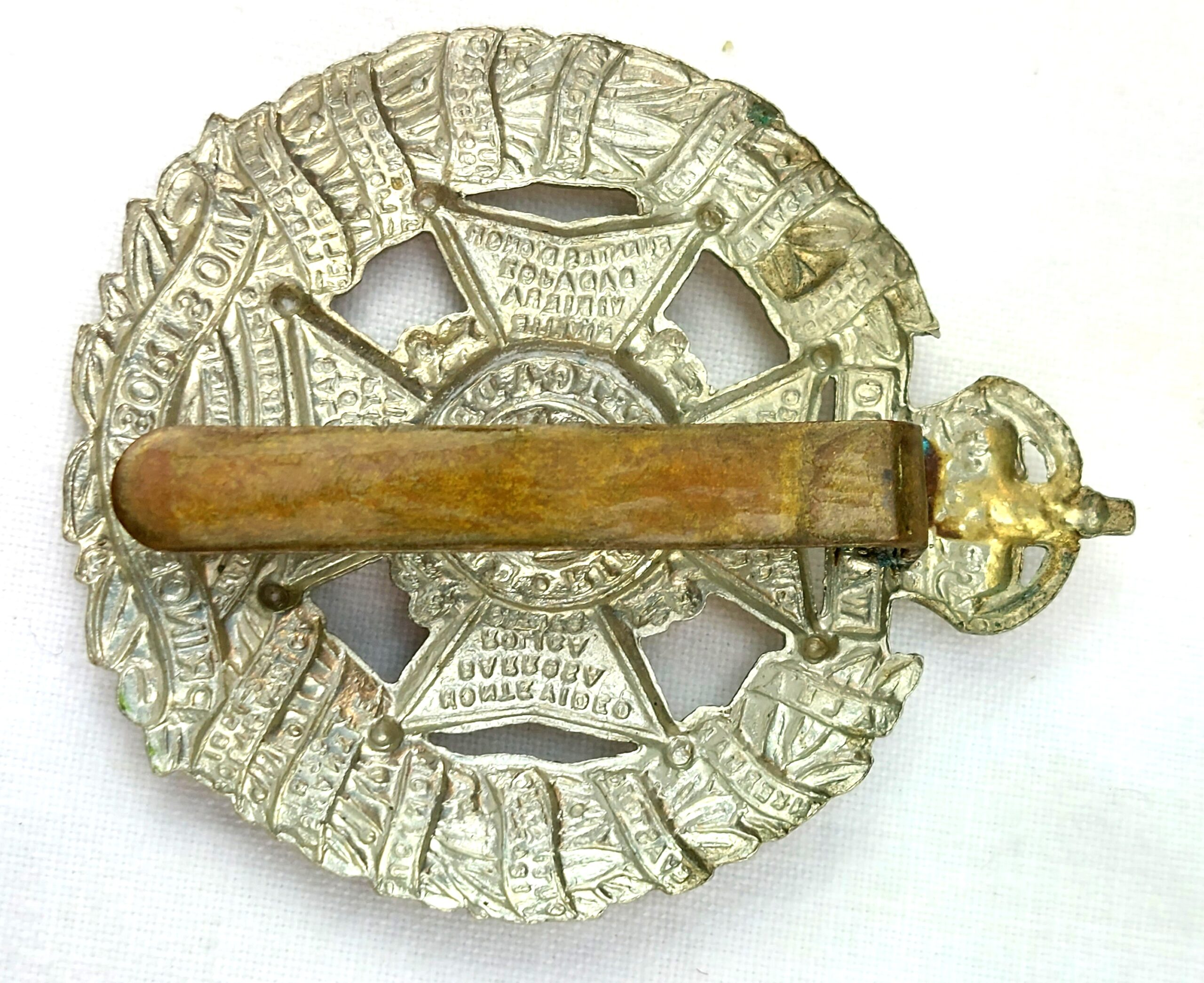 British, Prince Consort's Own,The Rifle Brigade Regiment, Cap Badge - Image 2