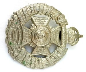 British, Prince Consort's Own,The Rifle Brigade Regiment, Cap Badge