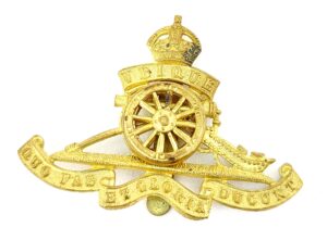 British, Royal Artillery Cap Badge