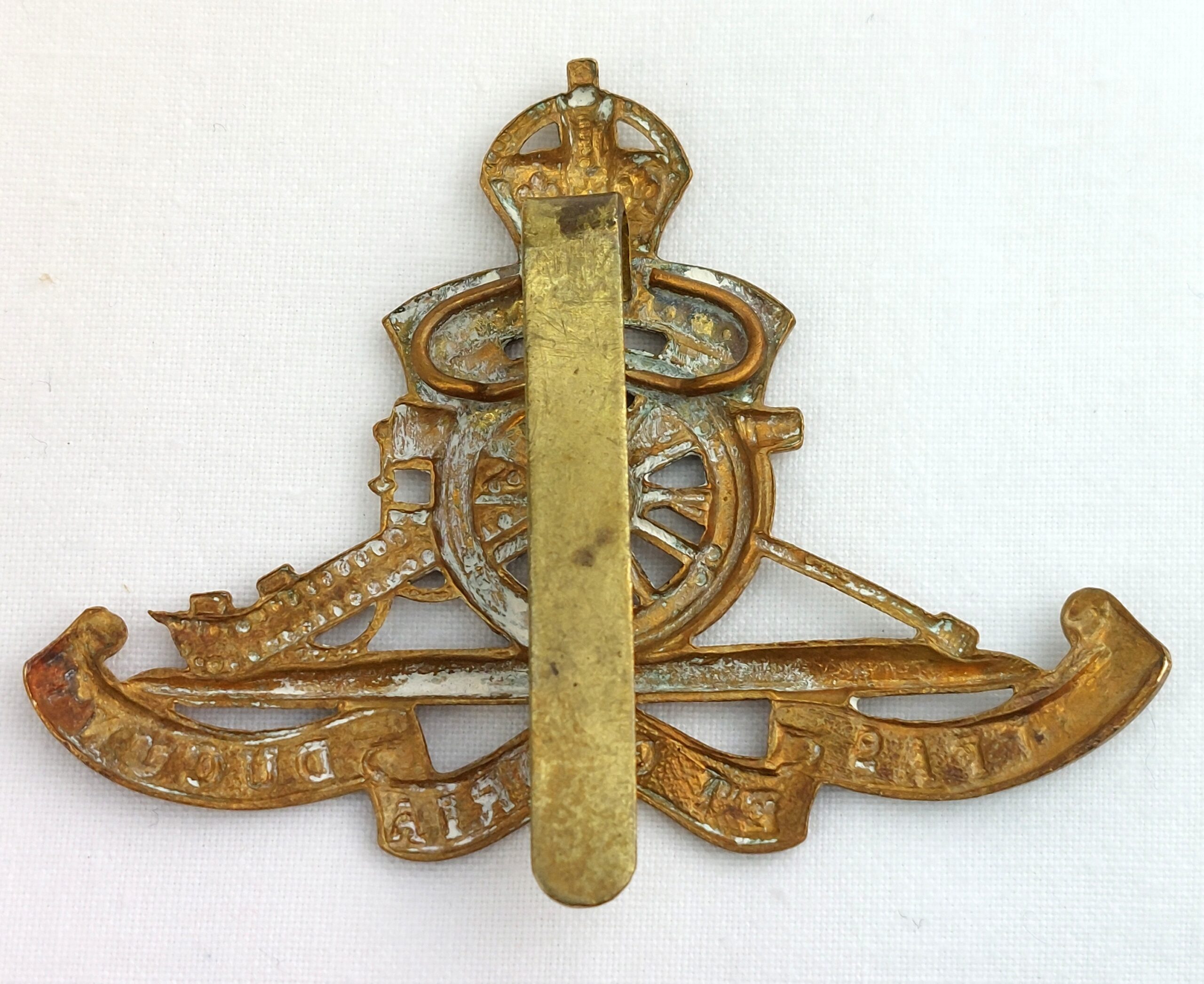 British, Royal Artillery, Cap Badge - Image 2