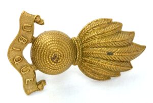 British, Royal Artillery Corps 'Ubique', Collar/Cap Badge