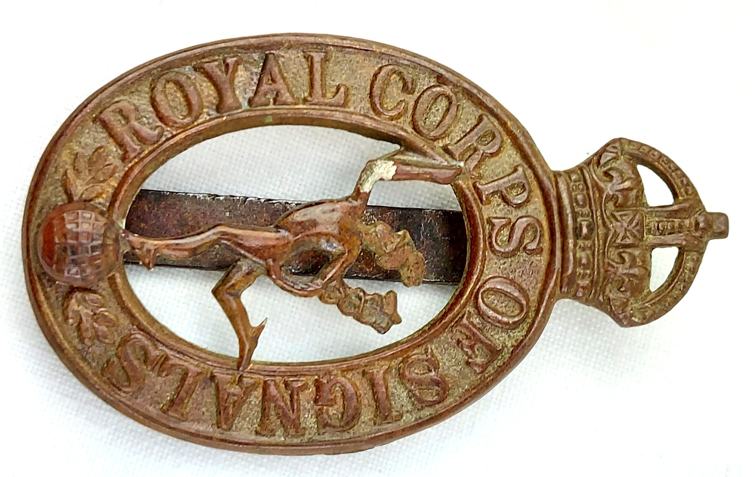 British, Royal Corps of Signals, Cap Badge