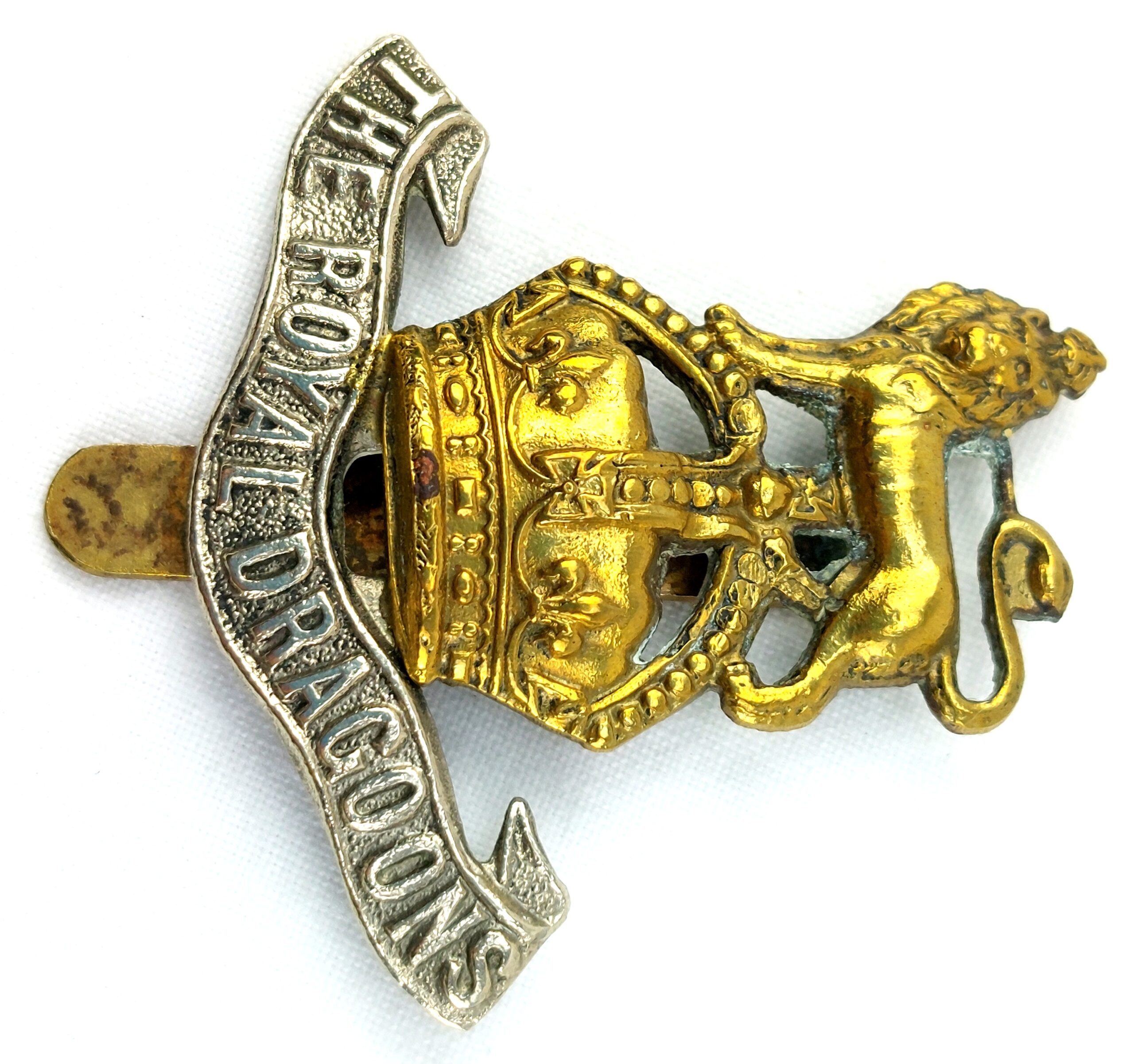 British, Royal Dragoons King's, Cap Badge