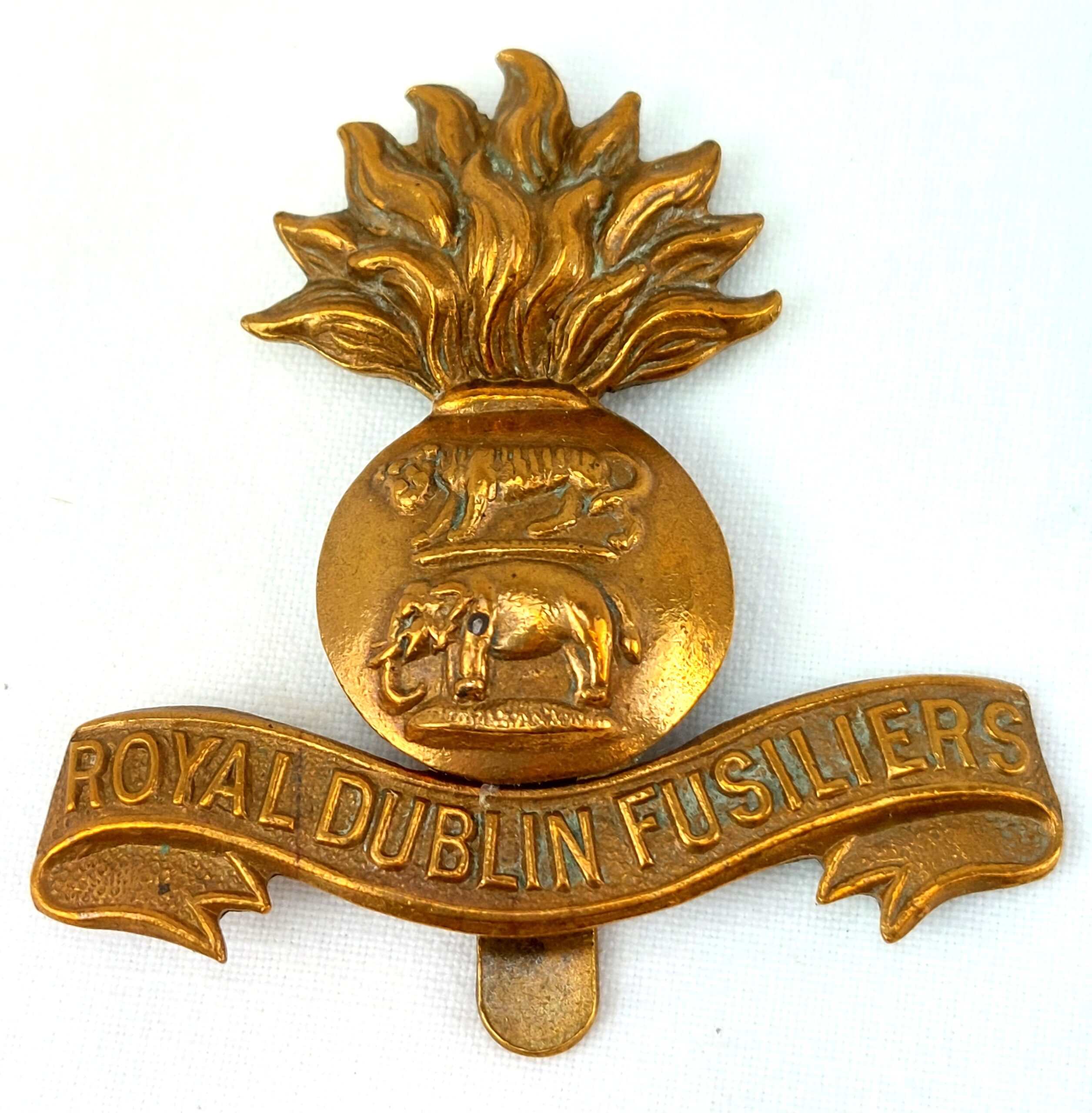 British, Royal Dublin Fusiliers, Cap Badge
