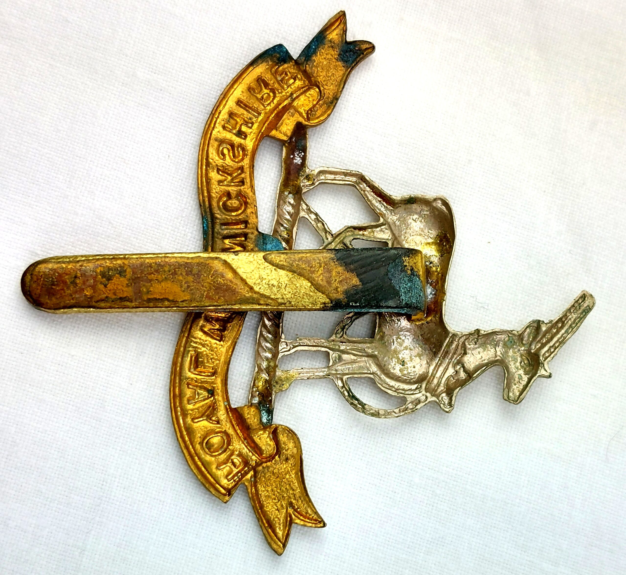 British, Royal Warwickshire, Cap Badge - Image 2