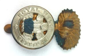 British, Royal Welch Fusiliers, Cap Badge