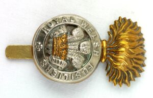 British, Royal Welsh Fusiliers Regiment, Cap Badge
