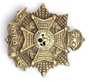 British, The Border Regiment, Cap Badge