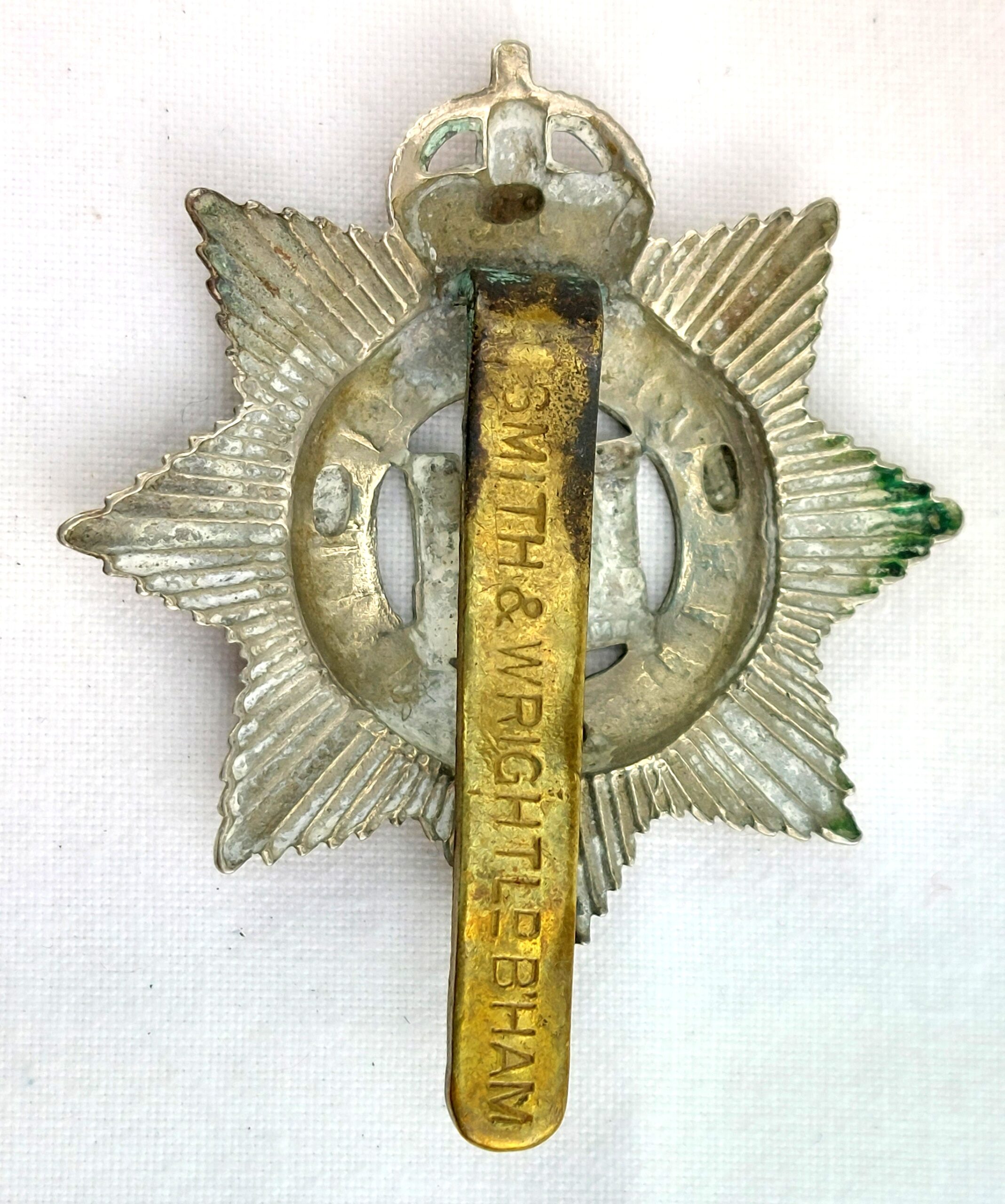 British, The Devonshire Regiment, Cap Badge, by Smith & Wright Ltd Birmingham - Image 2