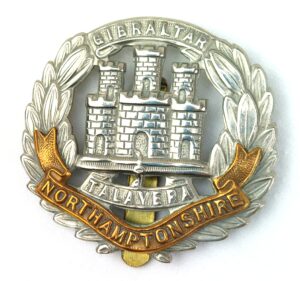 British, Victorian, Northamptonshire Regiment, Cap Badge