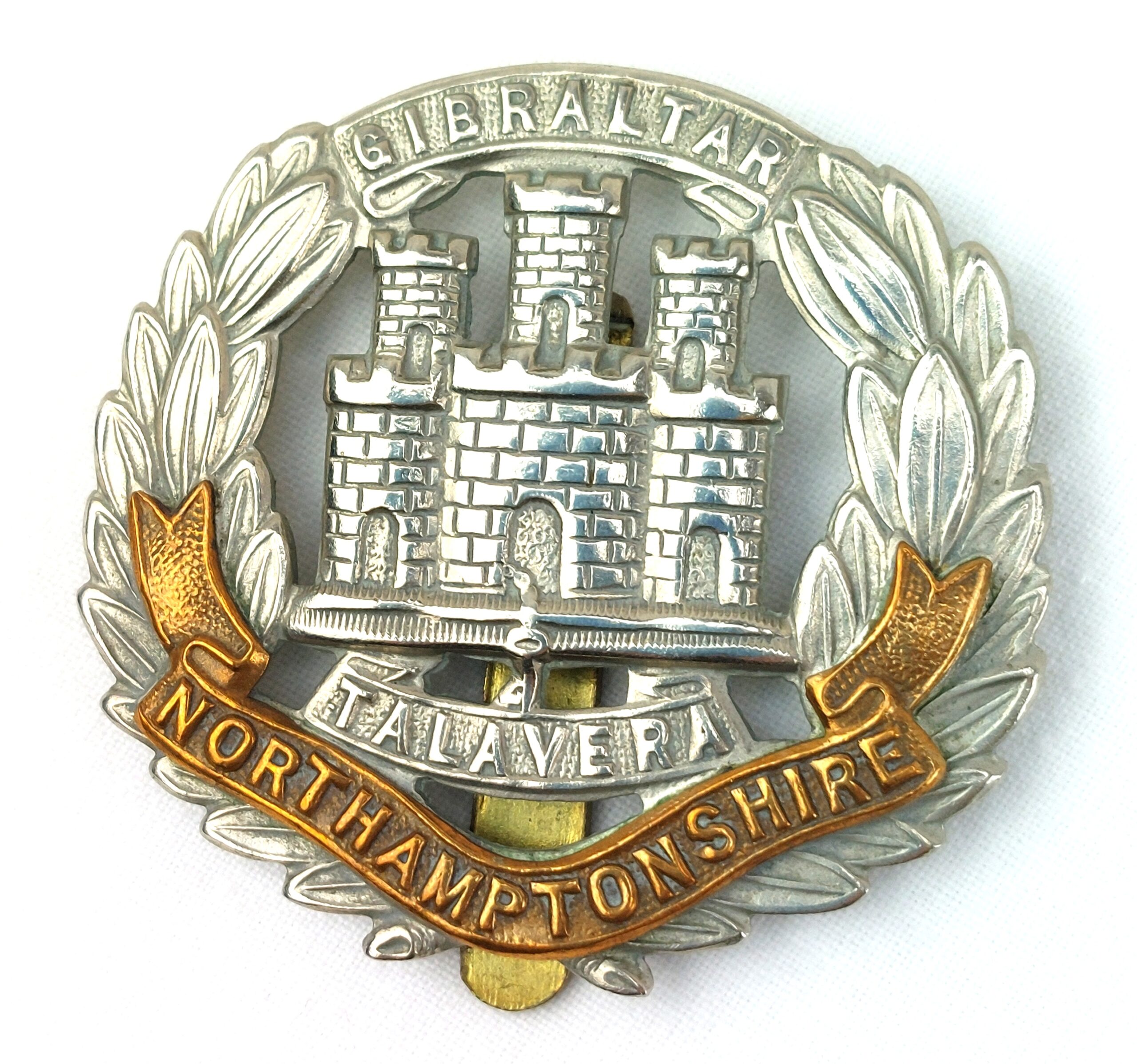 British, Victorian, Northamptonshire Regiment, Cap Badge