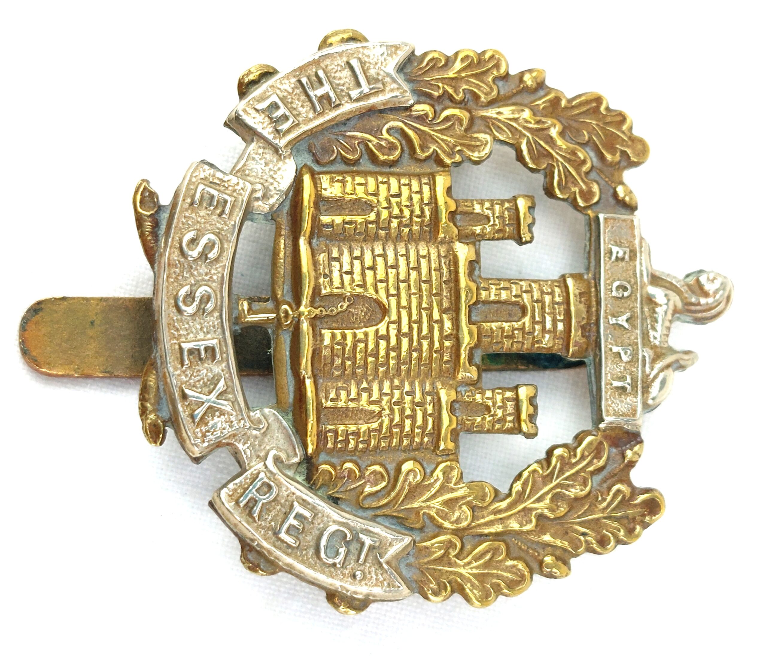 British, WW1, Essex Regiment, Cap Badge
