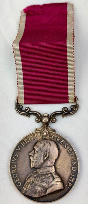 British, WW1, Medal For Long Service and Good Conduct, Awarded to: L.SJT Albert E. Parker, South Lancashire Regiment, 4235
