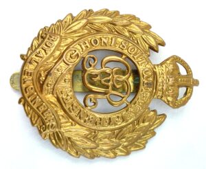 British, WW1, Royal Engineers Corps, Cap Badge