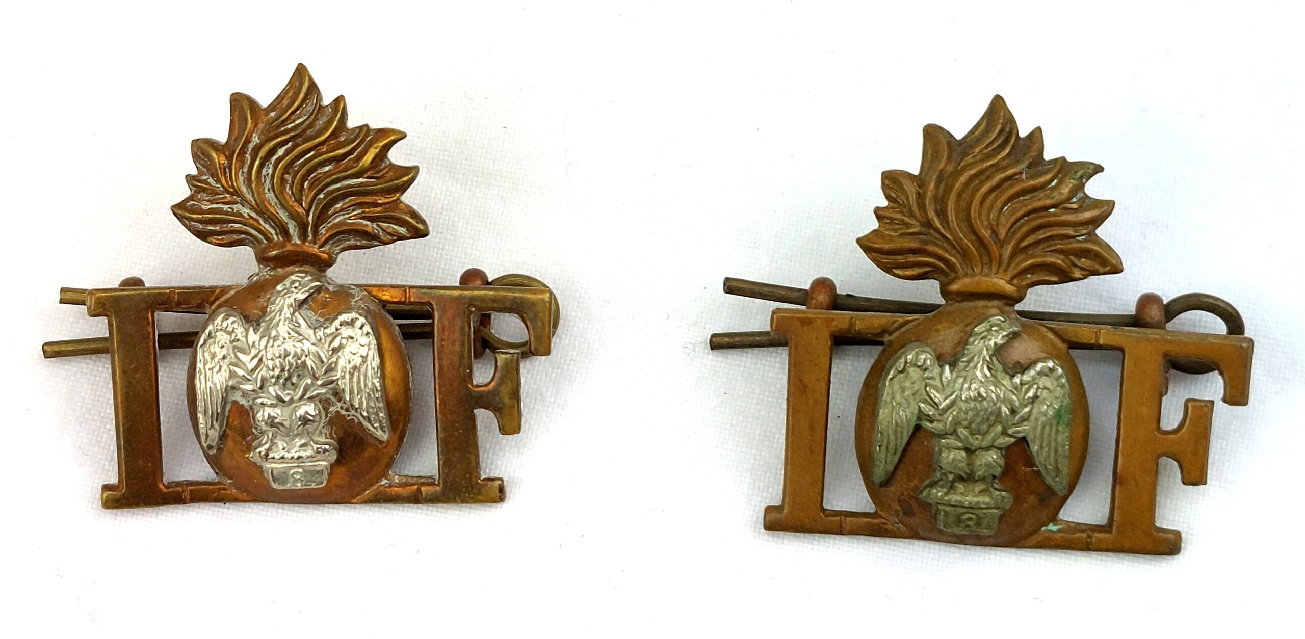 *British, WW1, Royal Irish Fusiliers Regiment (RIF) Shoulder Title*