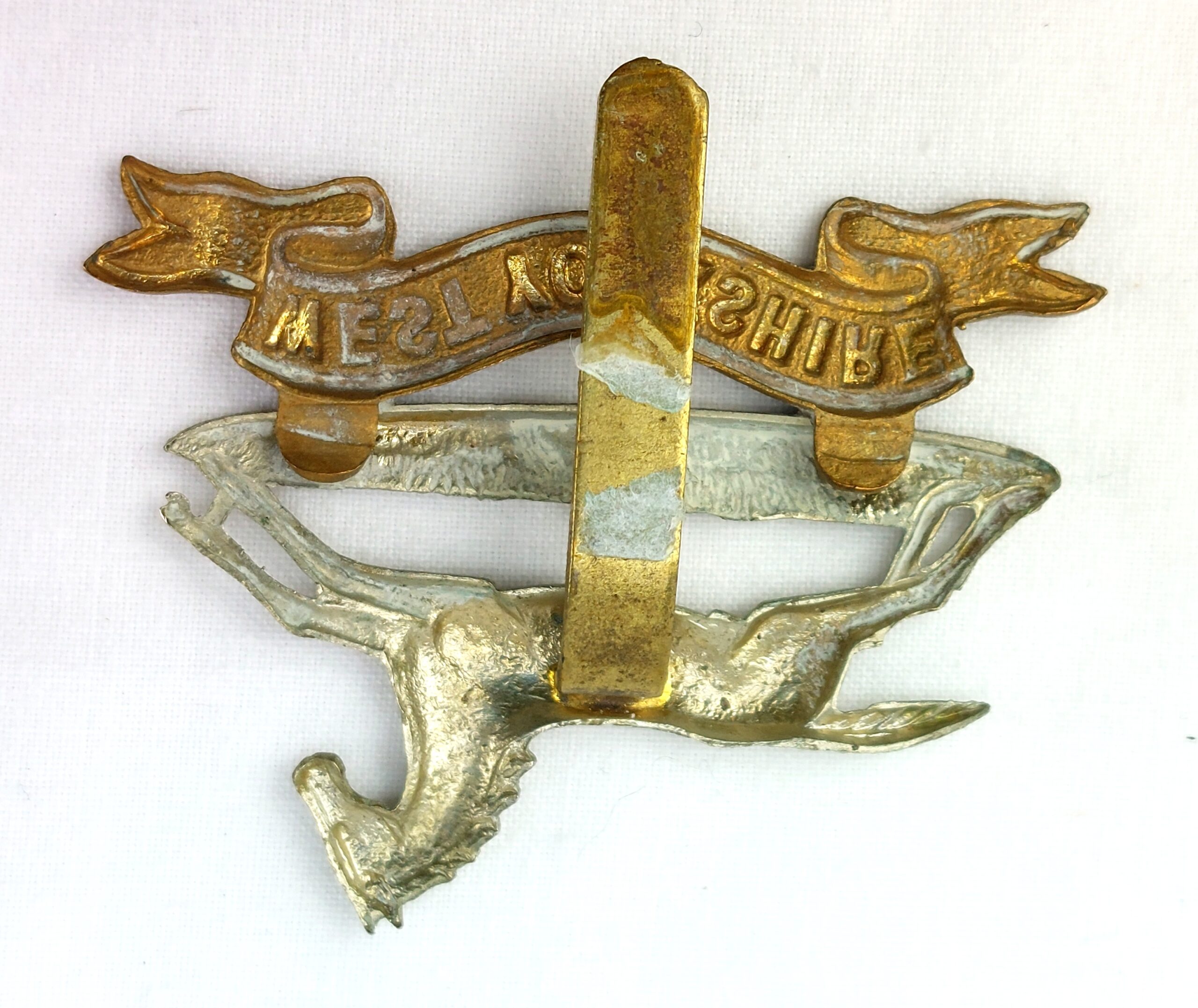British, WW1, West Yorkshire Regiment, Cap Badge - Image 2