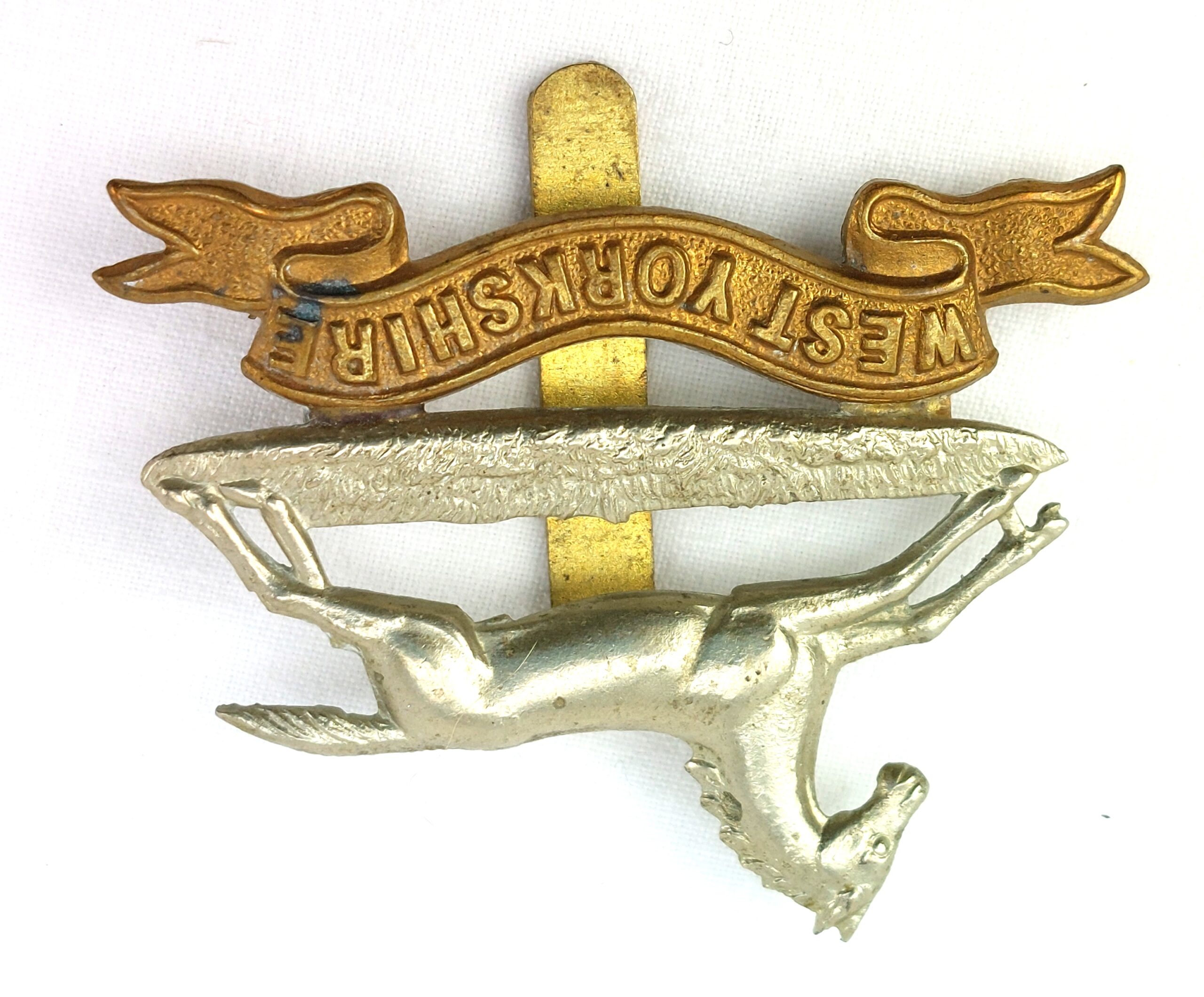 British, WW1, West Yorkshire Regiment, Cap Badge