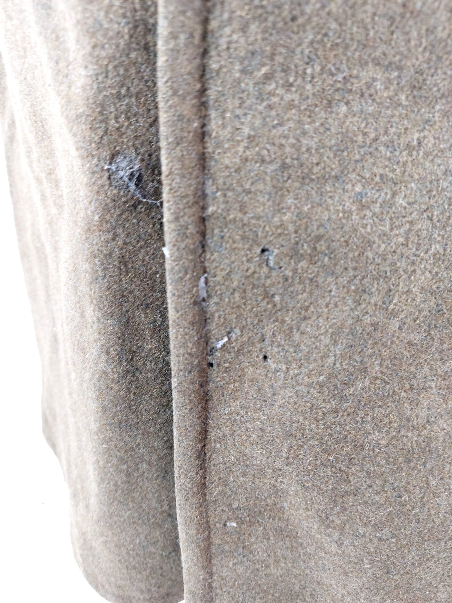 British, WW2, Royal Artillery Great Coat. Dismounted 1940 Pattern, Size No. 5, Dated 1942 - Image 14