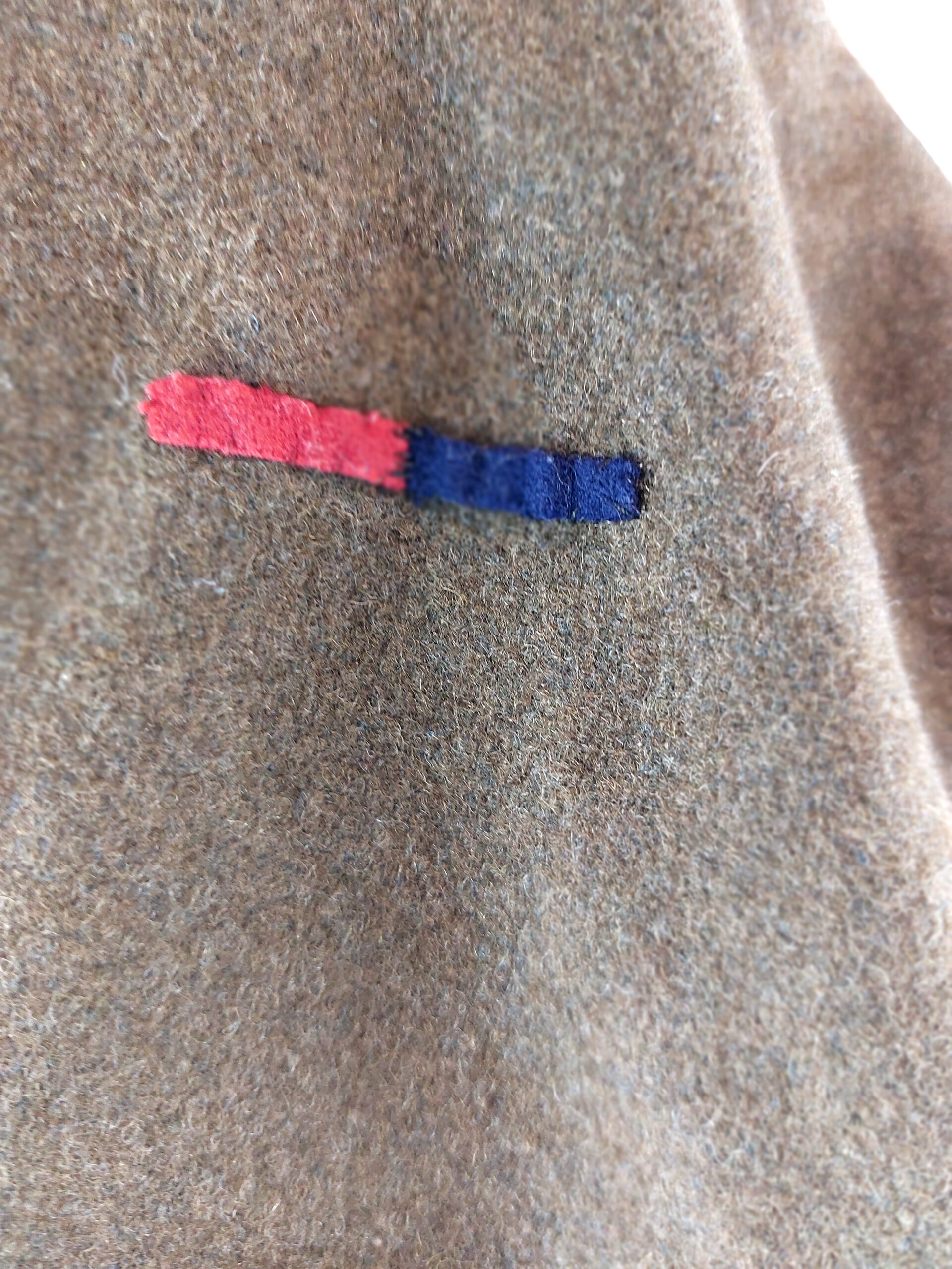 British, WW2, Royal Artillery Great Coat. Dismounted 1940 Pattern, Size No. 5, Dated 1942 - Image 11