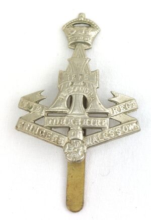 British, Yorkshire Green Howards, '1875 Alexandra Princess Wales's Own' Cap Badge