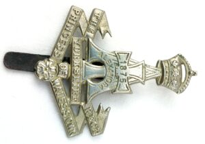 British, Yorkshire Regiment, Princess of Wales's Own, Cap Badge