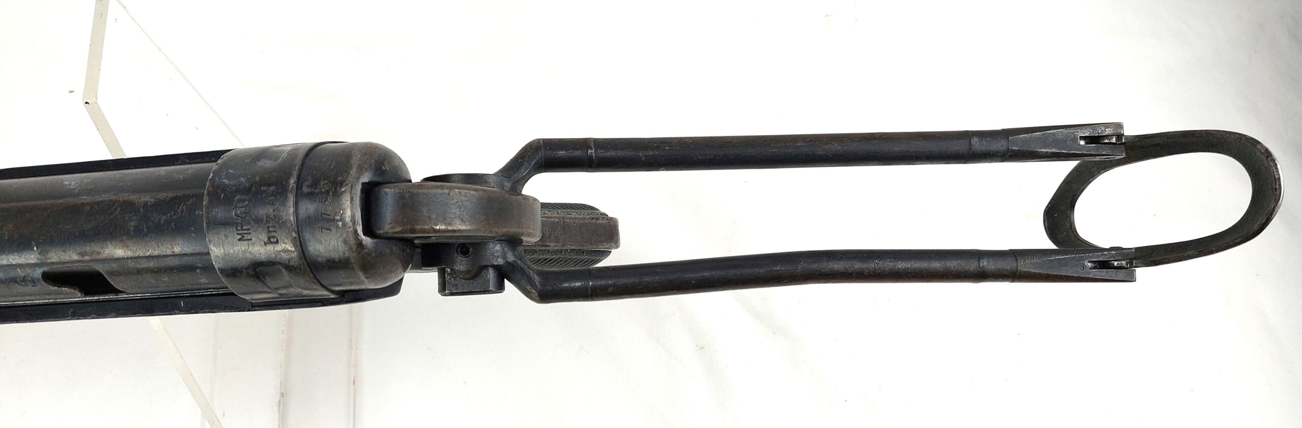 German, WW2, 1943, MP40 Sub Machine Gun with Folding Stock, by Steyr Daimler Puch; 9mm cal, 10"; Deactivated - Image 11