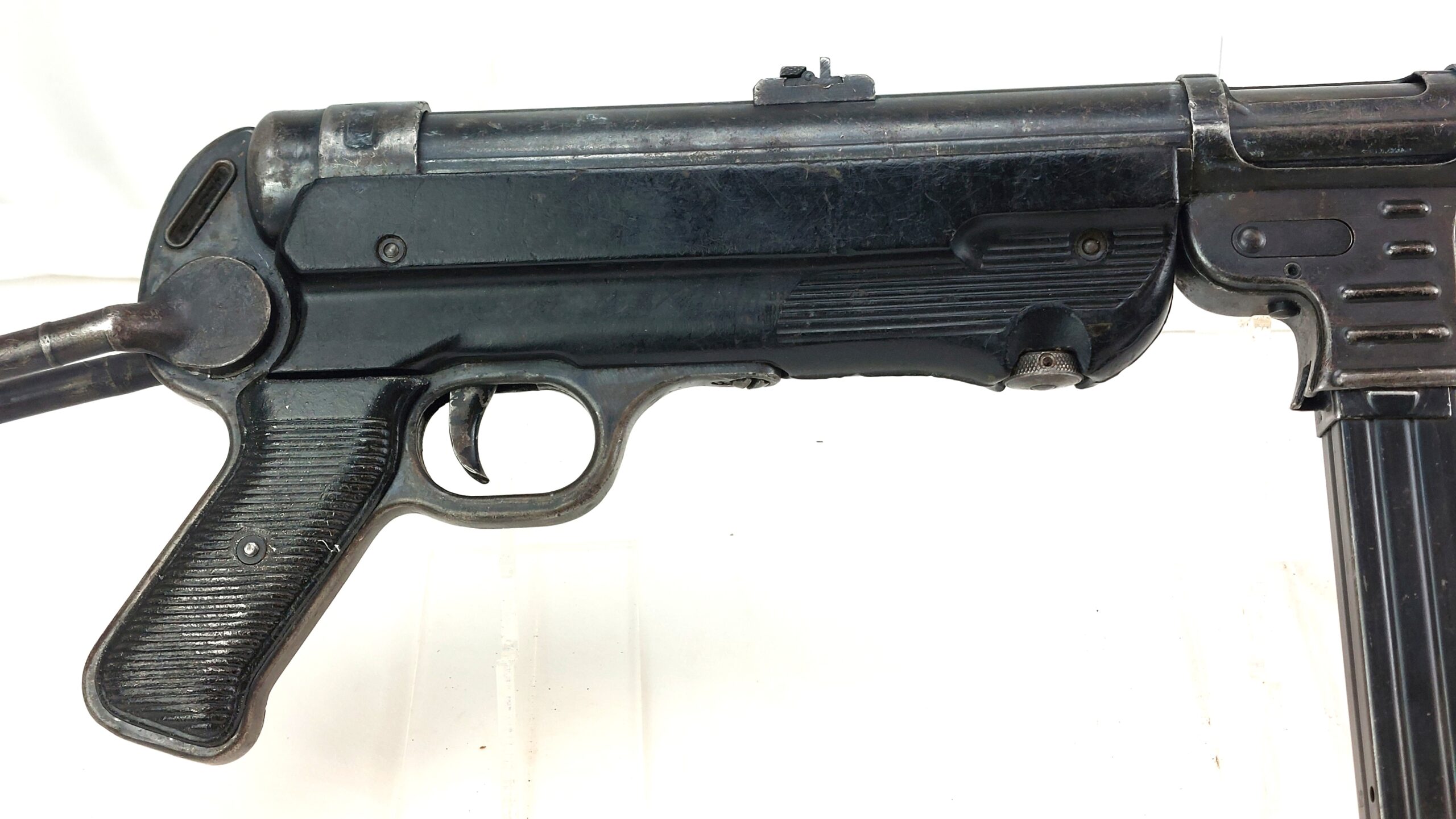 German, WW2, 1943, MP40 Sub Machine Gun with Folding Stock, by Steyr Daimler Puch; 9mm cal, 10"; Deactivated - Image 3