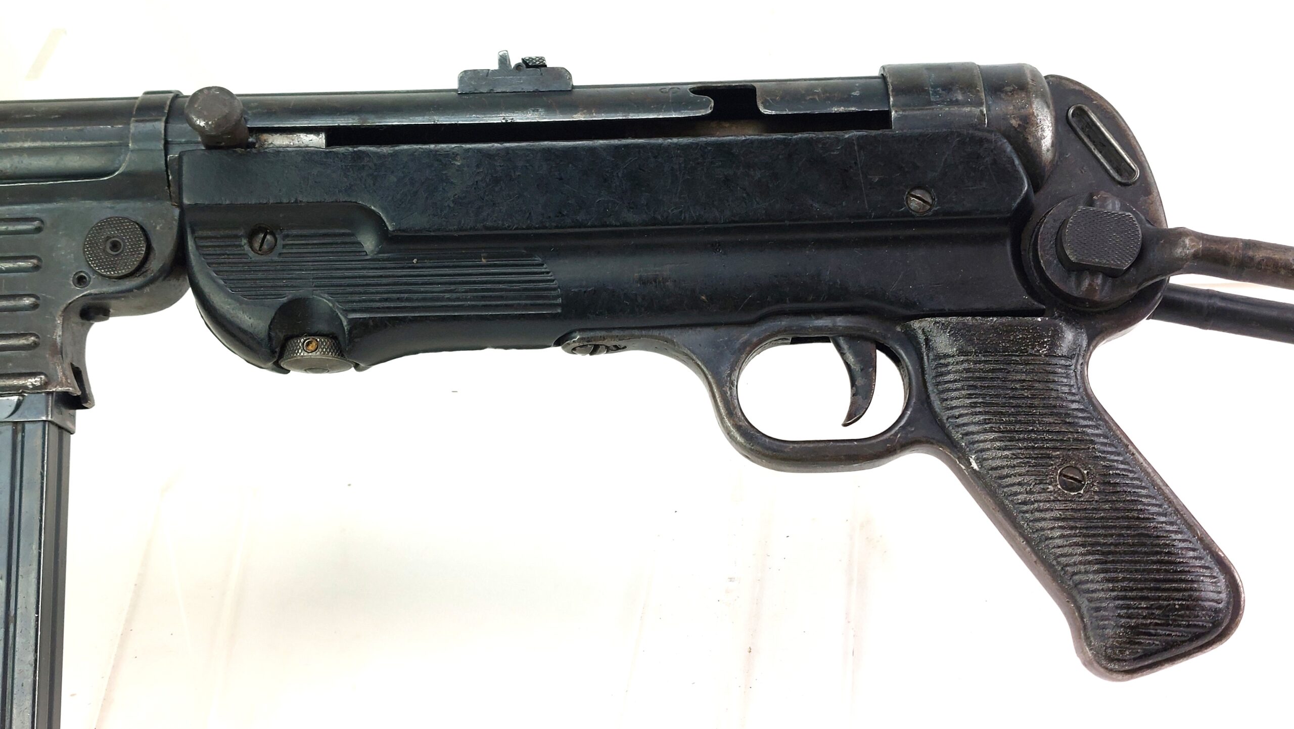 German, WW2, 1943, MP40 Sub Machine Gun with Folding Stock, by Steyr Daimler Puch; 9mm cal, 10"; Deactivated - Image 7